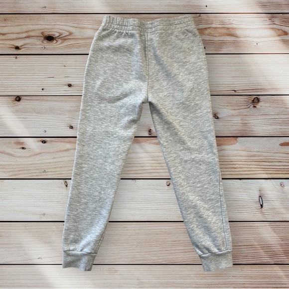 Champion Kids Youth Light Gray Logo Joggers Sweatpants Athletic Size Small 8 - Picture 2 of 5